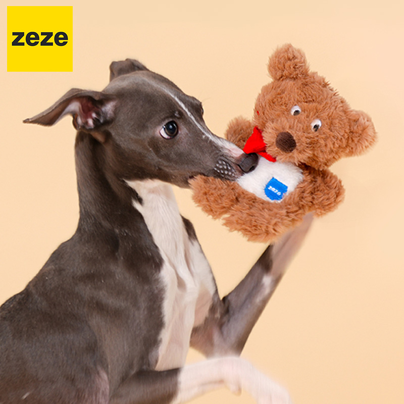 ペット用品 zeze 犬 小型犬 おもちゃ 歯固め 丈夫 おしゃれ かわいい DOG CHEW TOY Squirrel Petifam